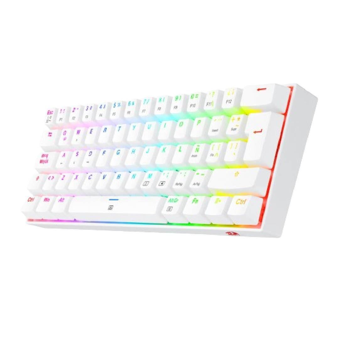 Teclado Redragon K630 Dragonborn White Switch Brown Español-1