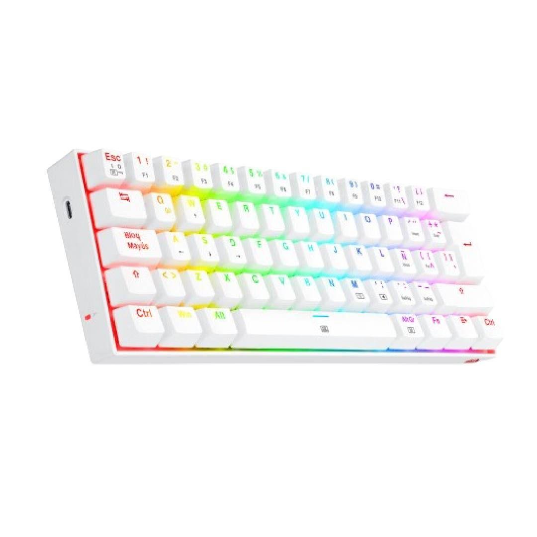 Teclado Redragon K630 Dragonborn White Switch Brown Español-2