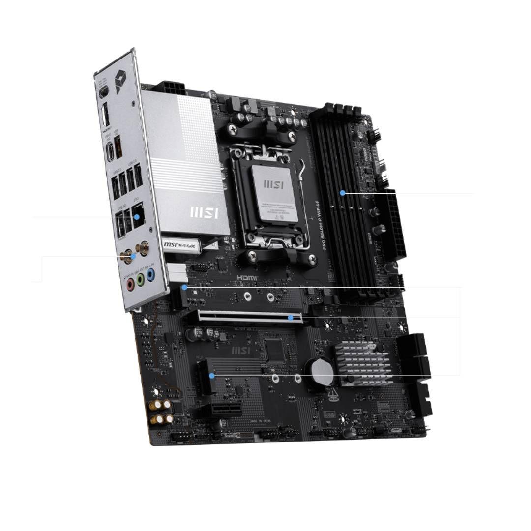 Placa Madre MSI PRO B840M-P WIFI6E DDR5, ATX, AM5-2