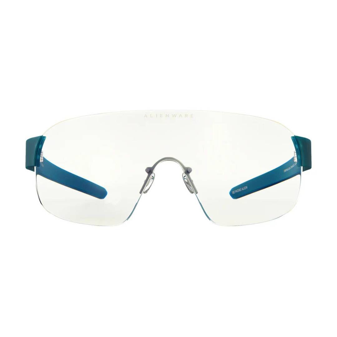 Lentes Gunnar Alienware Bermuda Triangle Liquid Teal Clear-1