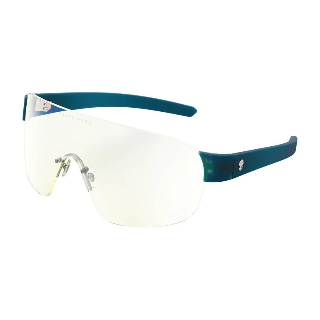 Lentes Gunnar Alienware Bermuda Triangle Liquid Teal Clear-2