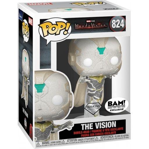 Funko Pop WandaVision- The Vision(DGLT)-0