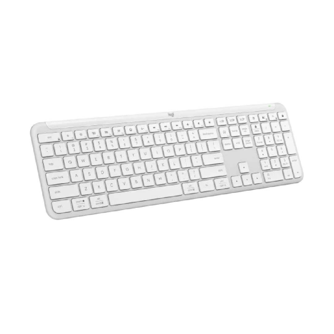 Teclado Logitech Signature Slim Inalambrico K950 Blanco-1