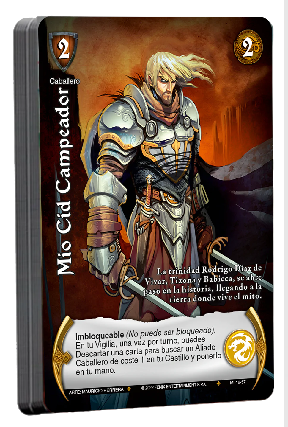 Mazo 30 cartas Furia Extendido - Caballero-0