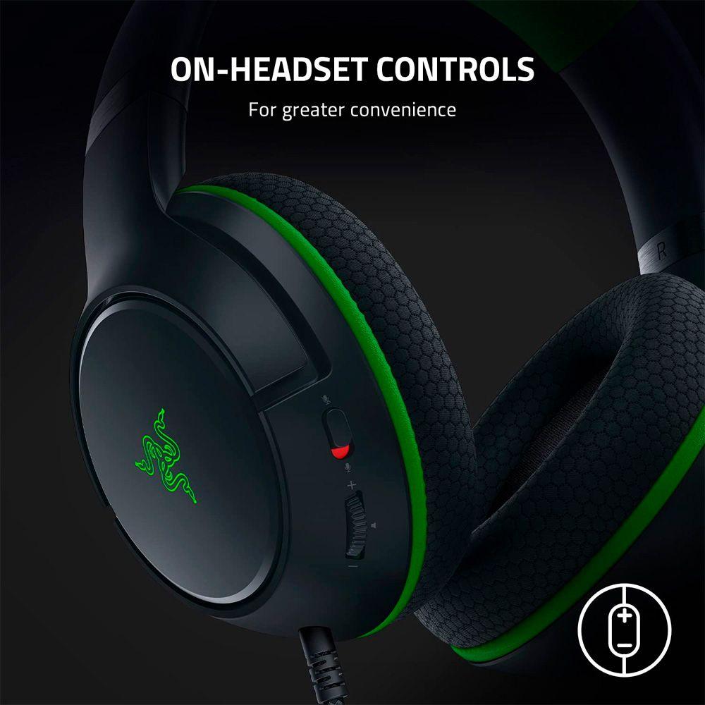 Audifono Gamer Razer Kaira X Jack 3.5mm para Xbox-4