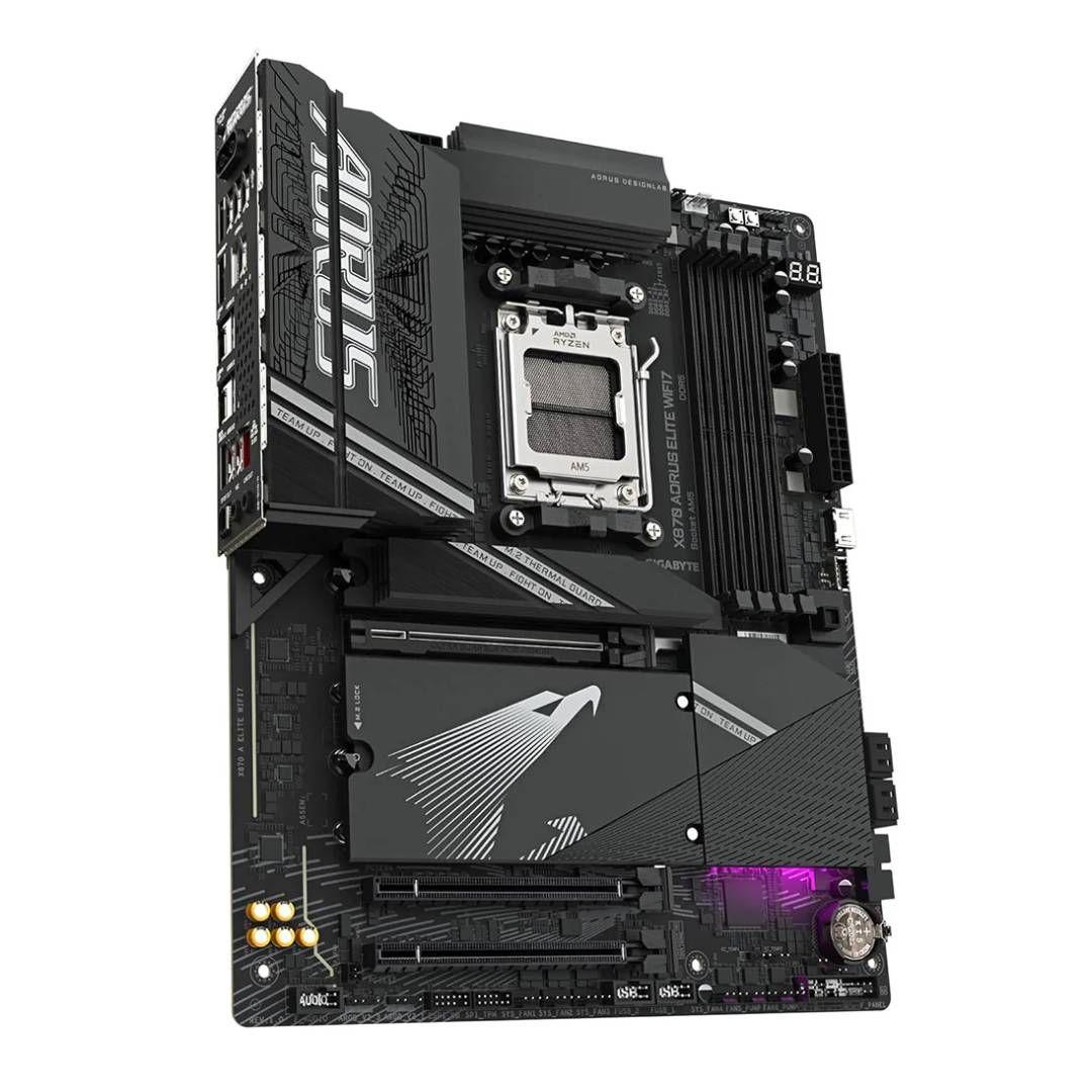 Placa Madre X870 Aorus ELITE WIFI 7, AM5, DDR5, M.2 5.0, ATX-2