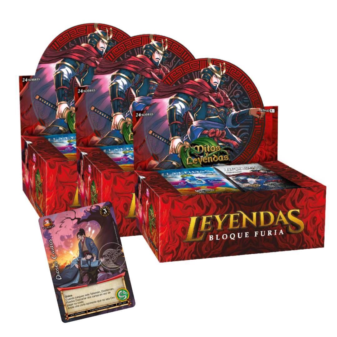 X3 Display Leyendas Bloque Furia 2026 MyL-0