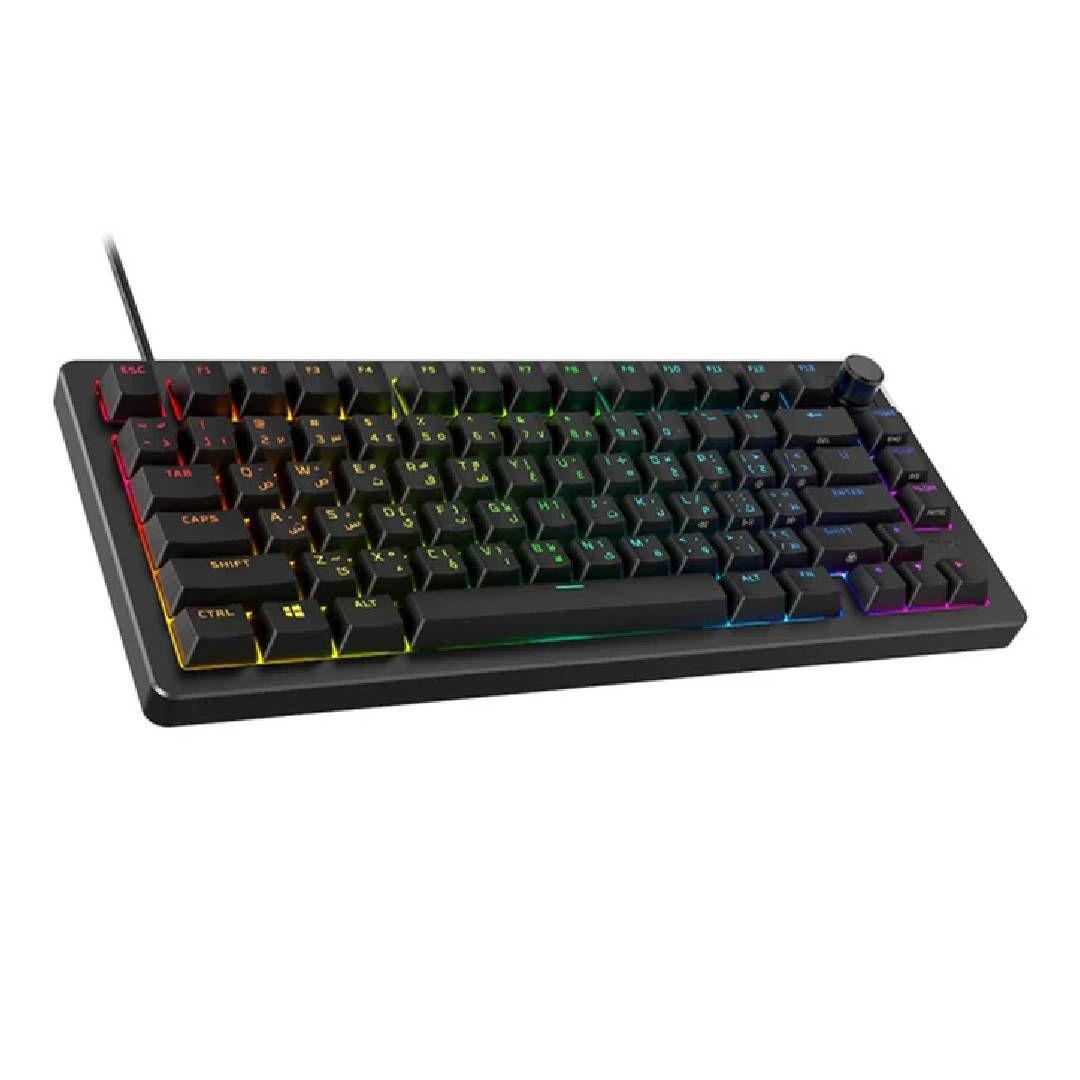 Teclado Gamer Hyperx Alloy Rise 75 Mecánico Sw Red Negro-2