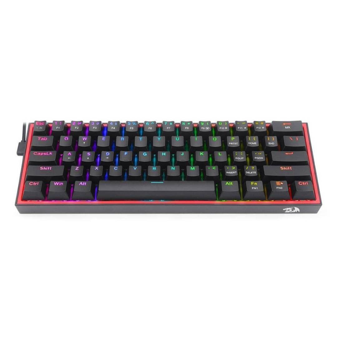 Kit de Teclado y Mouse Redragon k617RGB SP + M724 Negro S143-2