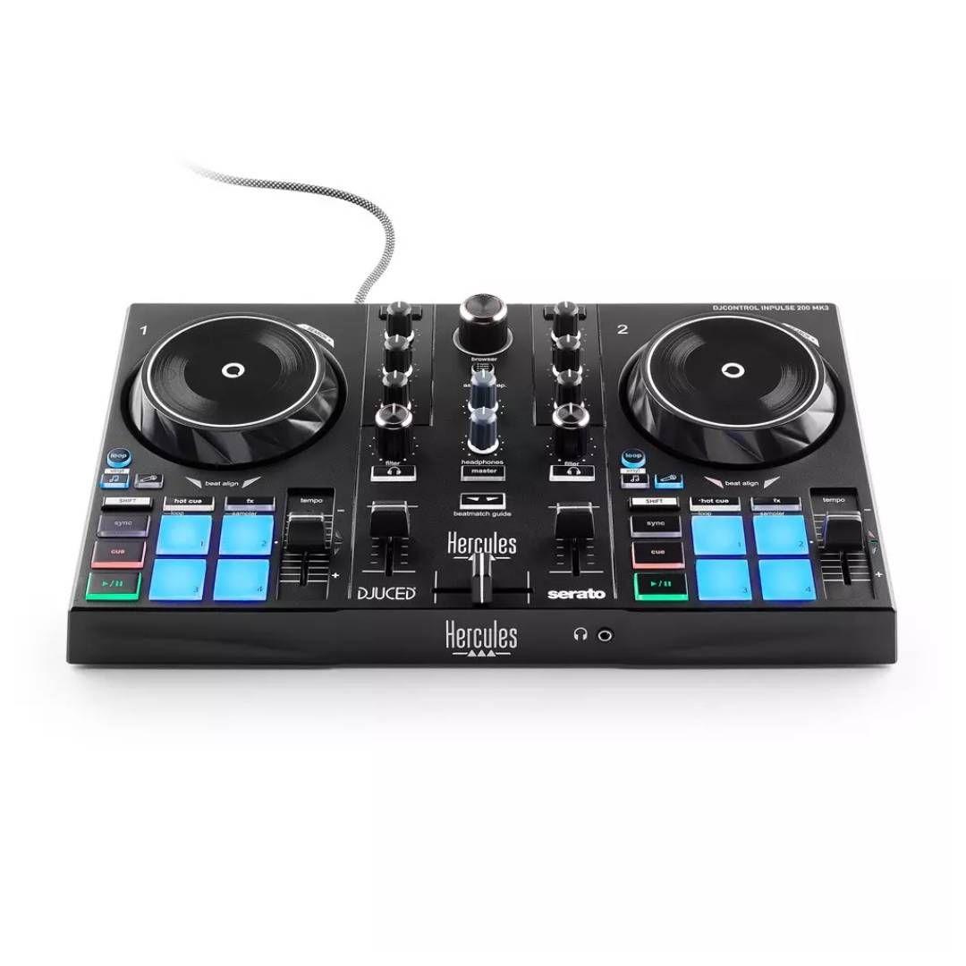 Controladora DJ Hercules DJControl Inpulse 200 MK3-1