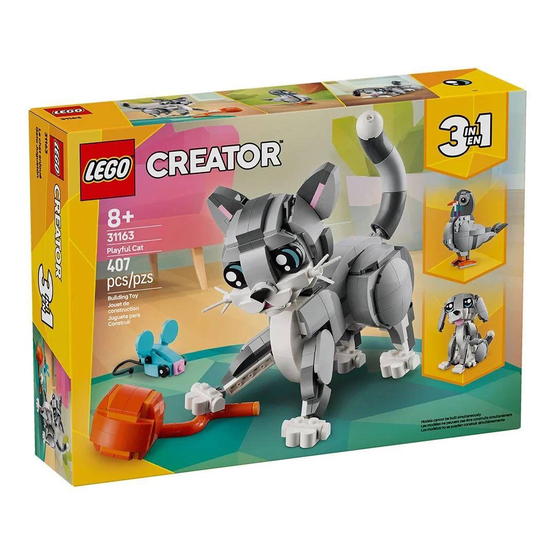 LEGO Creator 3 en 1: Gato Juguetón 31163-4