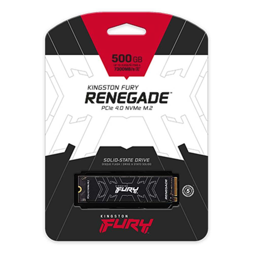 Disco Duro SSD M.2 NVME PCI 4.0 Kingston FURY Renegade 500GB-2