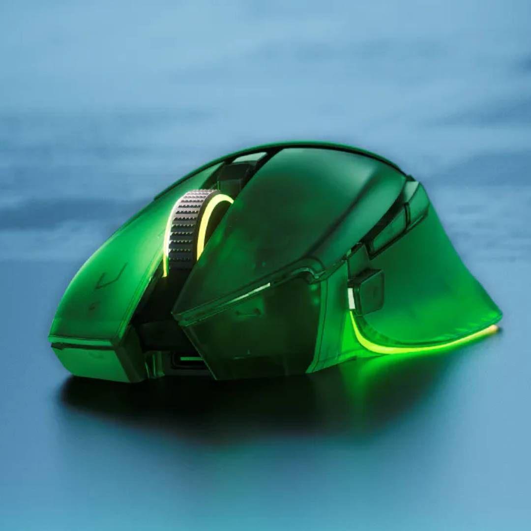 Mouse Gamer Razer Basilisk V3 Pro 35K Phantom Green Edition-4