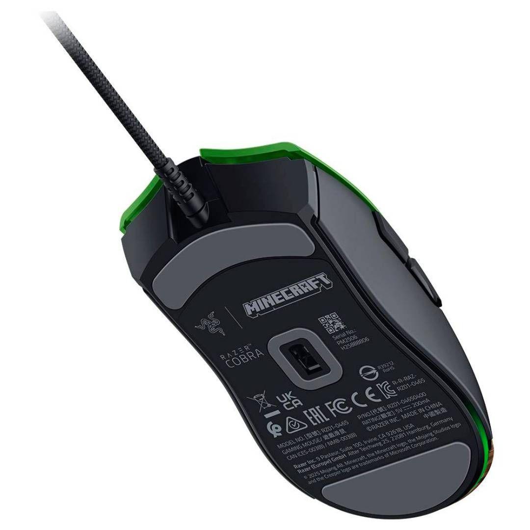 Mouse Gamer Razer Cobra, Minecraft Edition-2