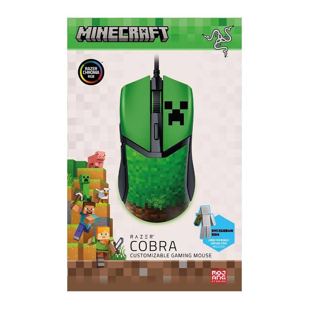 Mouse Gamer Razer Cobra, Minecraft Edition-3