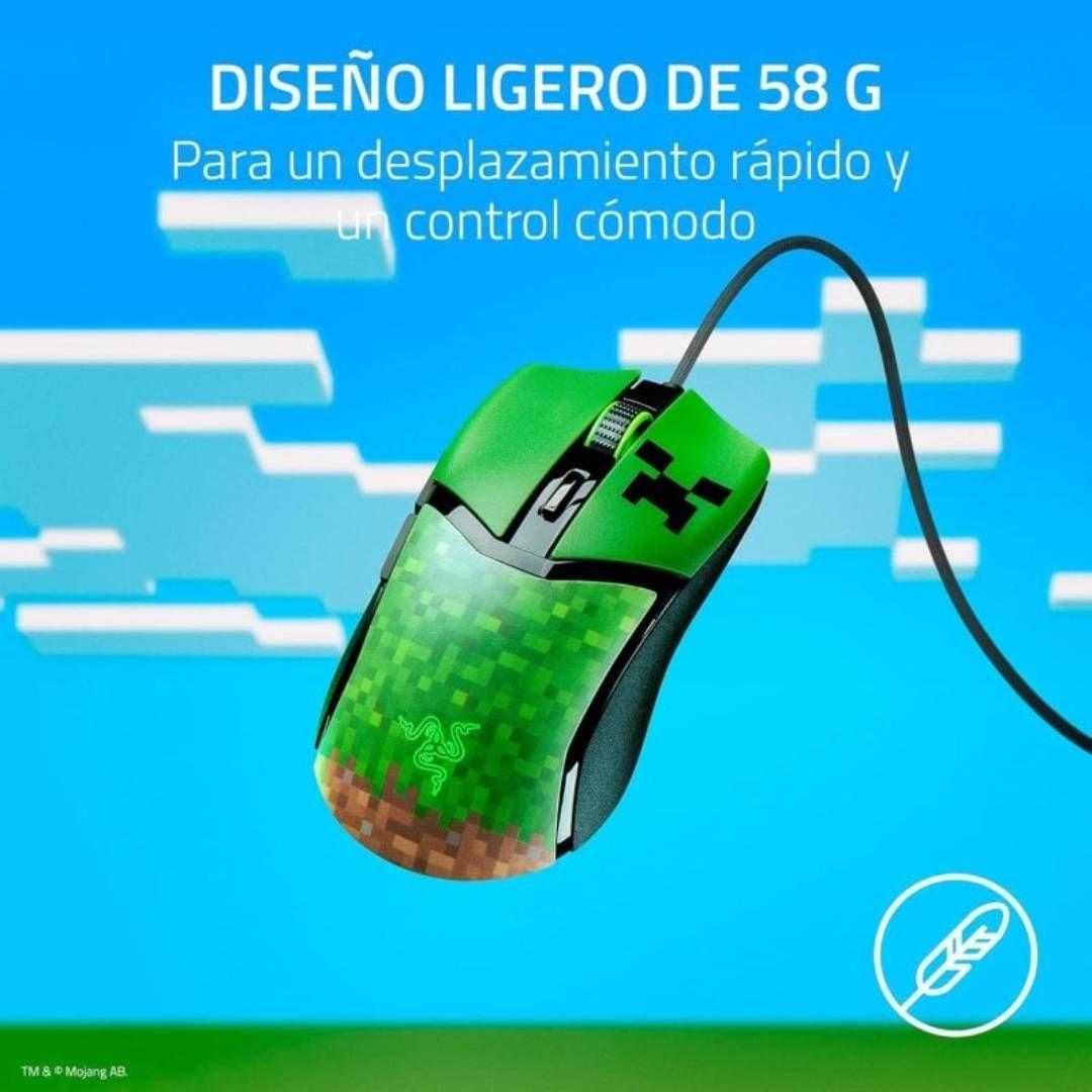 Mouse Gamer Razer Cobra, Minecraft Edition-4