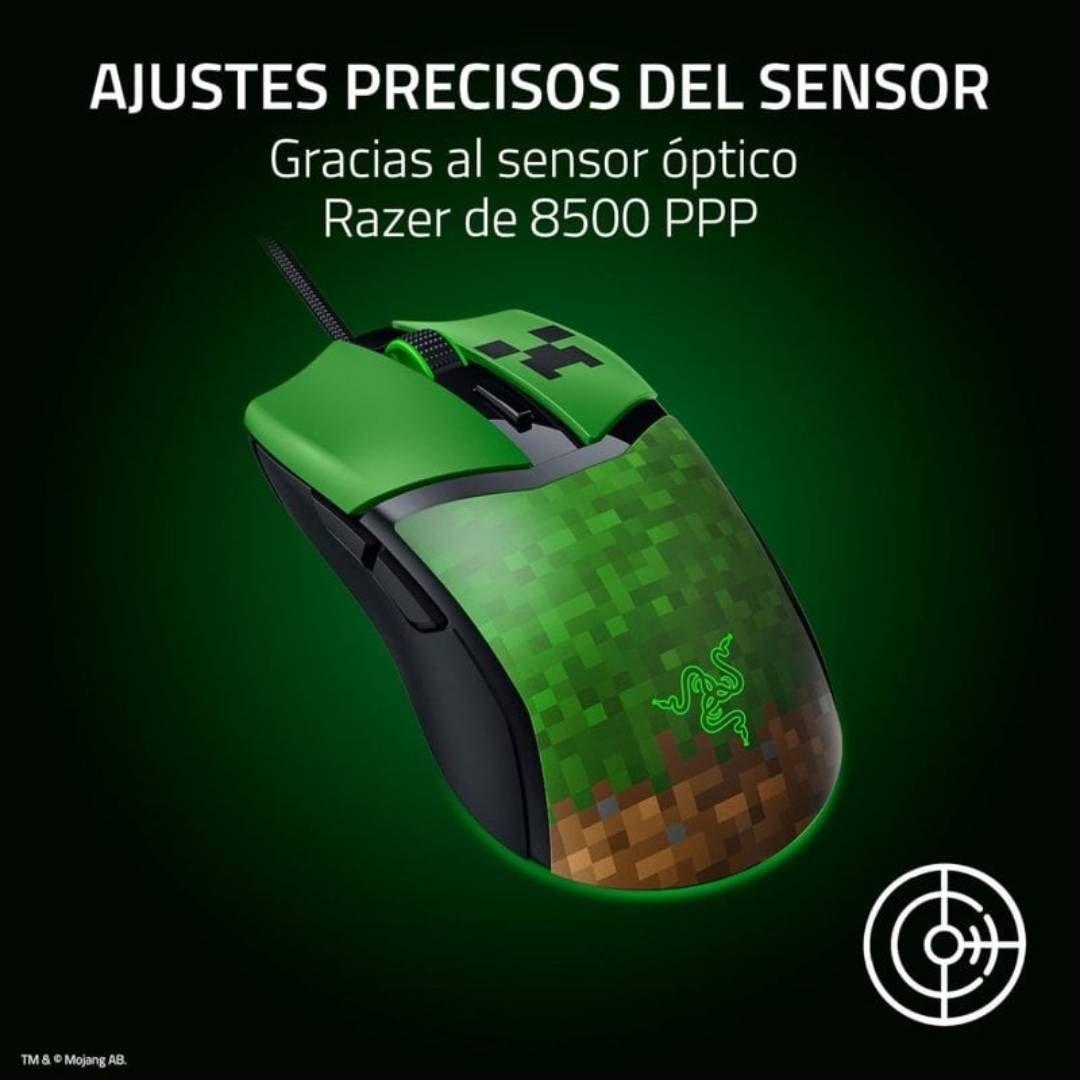 Mouse Gamer Razer Cobra, Minecraft Edition-5