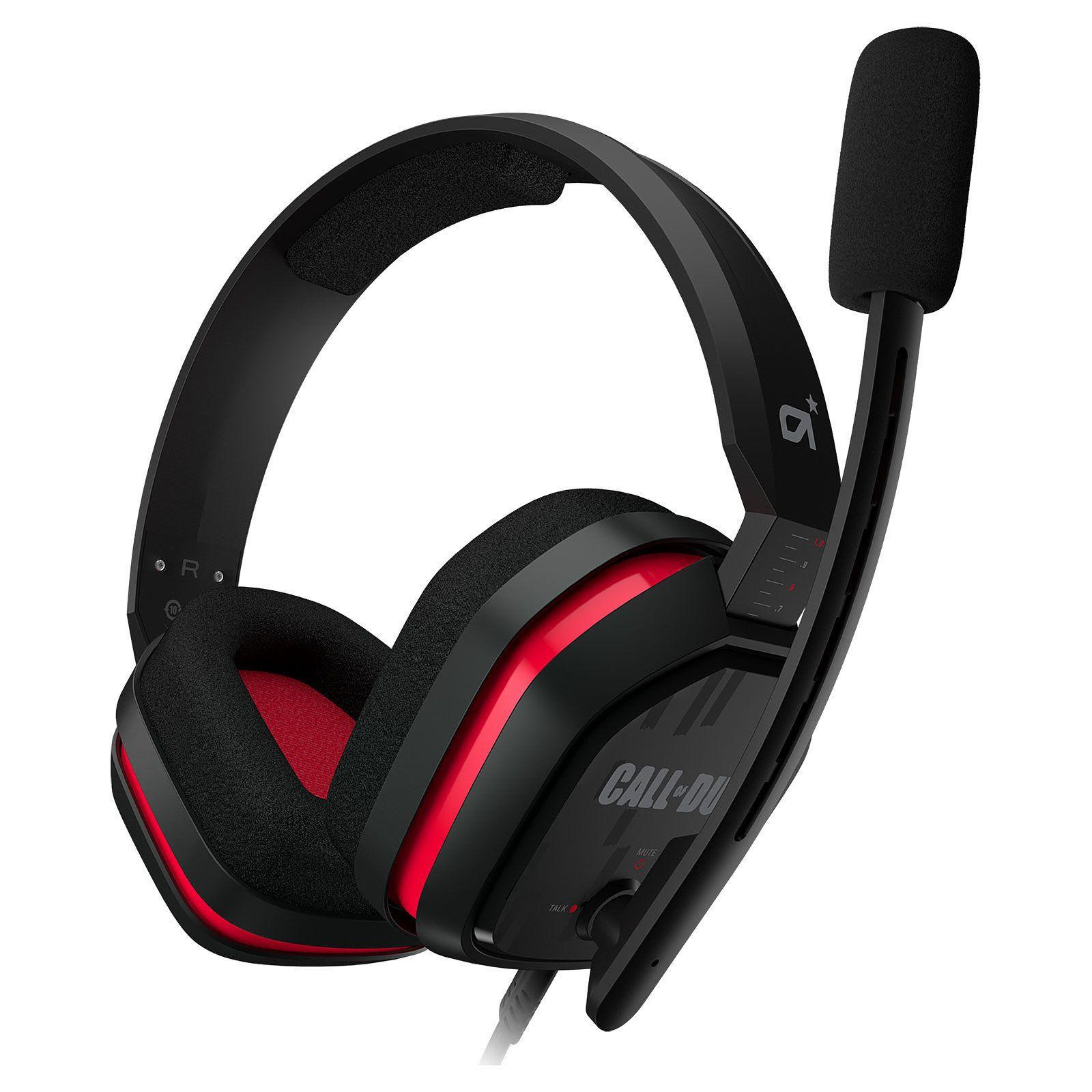 Audifonos Gamer Astro A10 Edicion CoD Cold War Negros-1