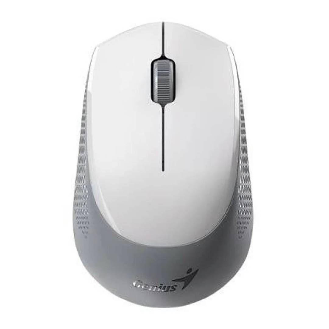 Mouse BT Genius NX-8000S Blanco Silencioso y Ergonómico-0