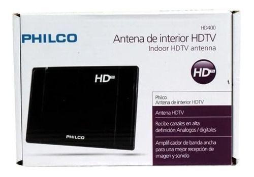 Antena Hd Tv Sobremesa O Mural Philco Hd400-2