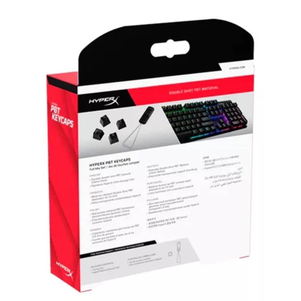 Teclas (Español)HyperX PBT  para teclados mecánicos Negras-1