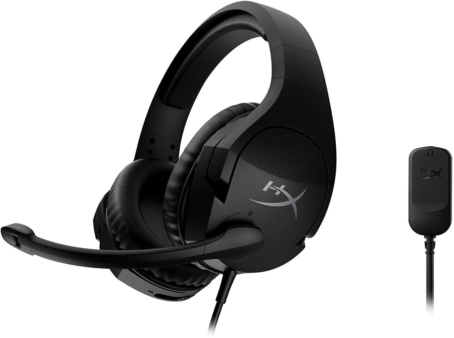 Audifonos HyperX Cloud Stinger S Black 7.1 Virtual USB-0