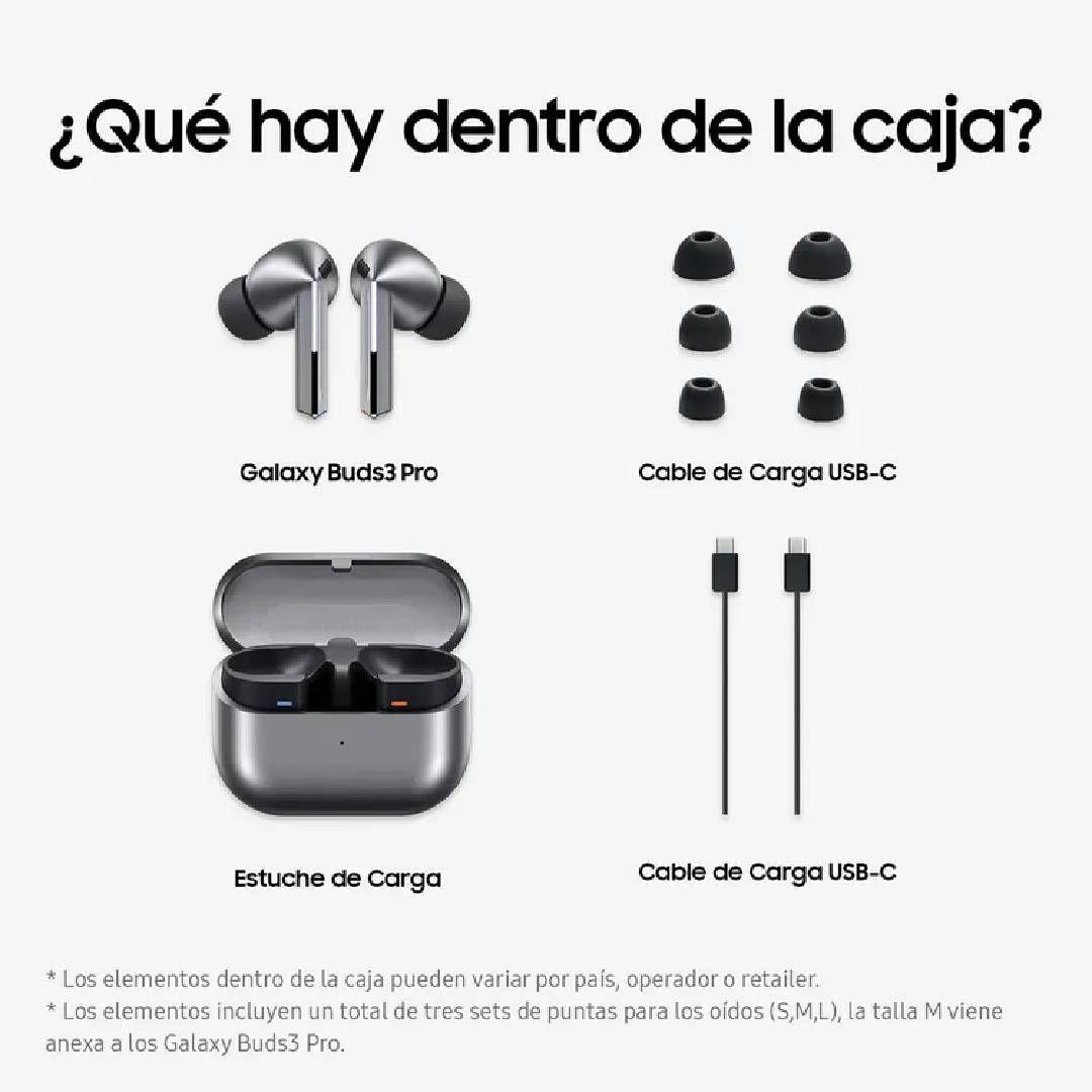 Audifonos Bluetooth Samsung Galaxy Buds 3 Pro Gris-8