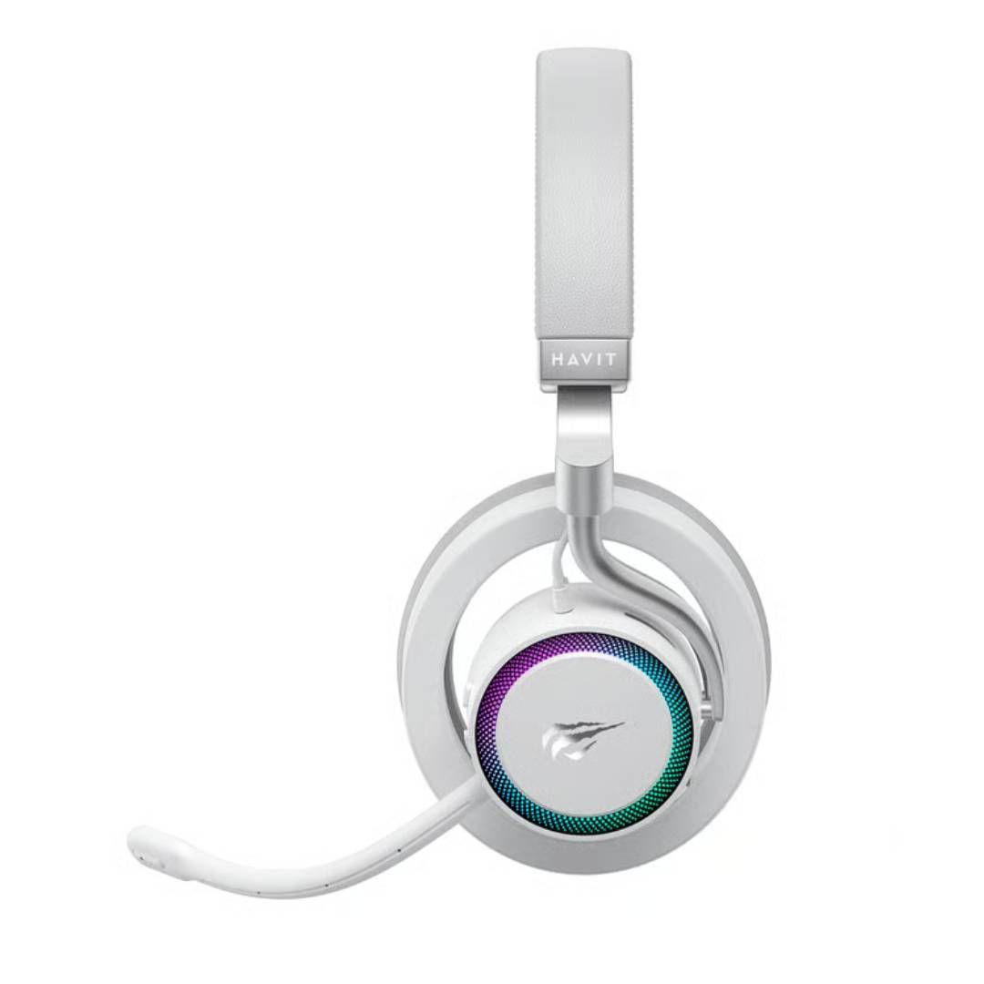 Audifonos Gamer Havit Fuxi-H8 Blanco-2