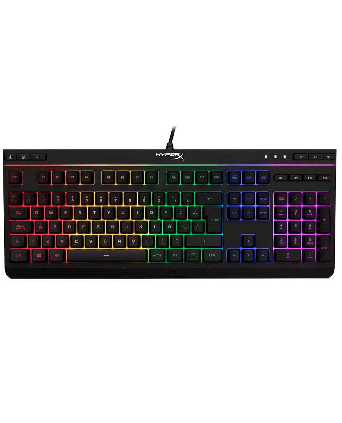 Teclado Gamer Hyperx Alloy Core Rgb Qwerty Español Latino-0