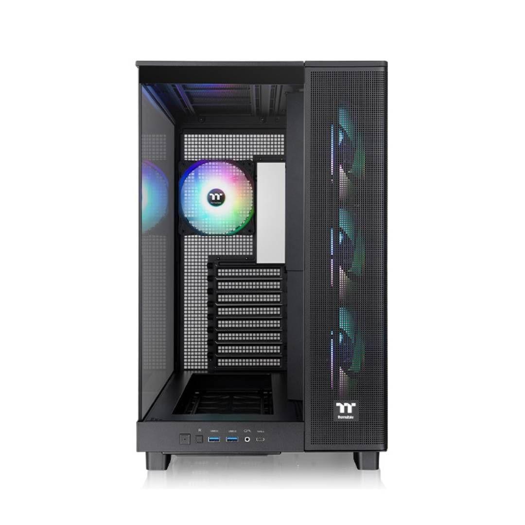 Gabinete Thermaltake View 380 XL TG ARGB Mid Tower ATX Black-2