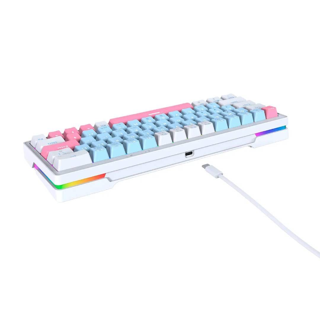 Teclado Fantech ATOM X63 MK611 AME Blue (Switch Rosie)-2