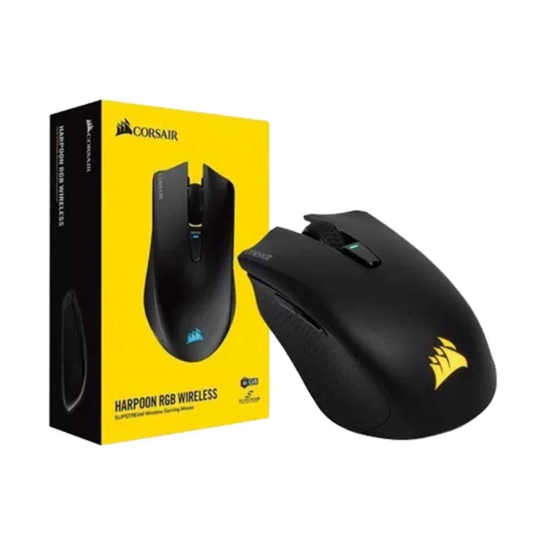 Mouse Gamer Inalambrico Corsair Harpoon RGB 10K DPI Negro-2