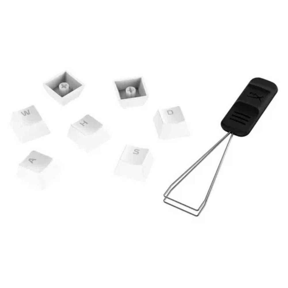 Teclas (Español) HyperX PBT para teclados mecánicos Blancas-1
