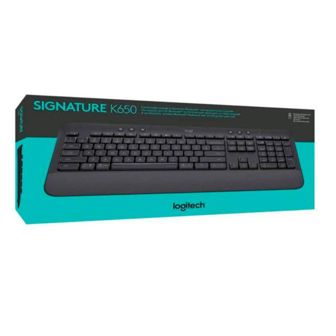 Teclado Signature Logitech K650 Wireless Negro-3