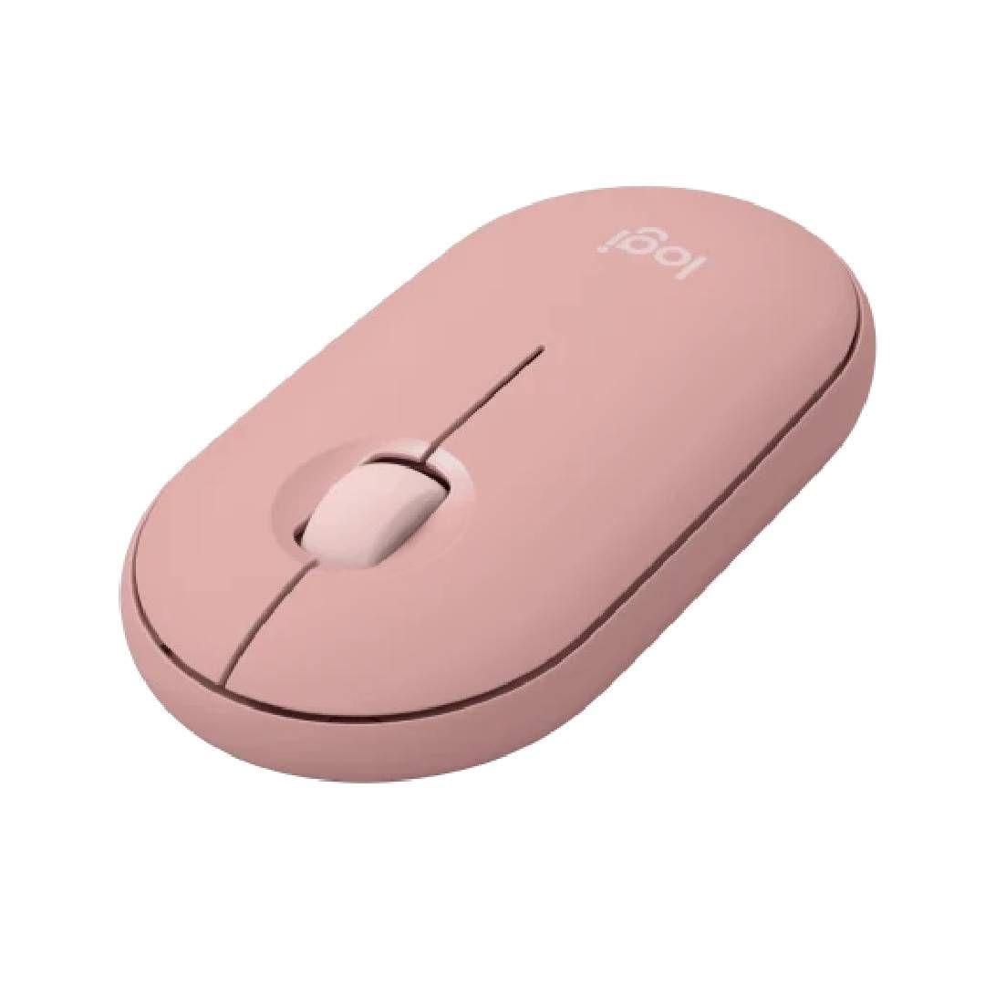 Mouse Logitech Pebble 2 M350s Inalámbrico Bluetooth, Rosa-2