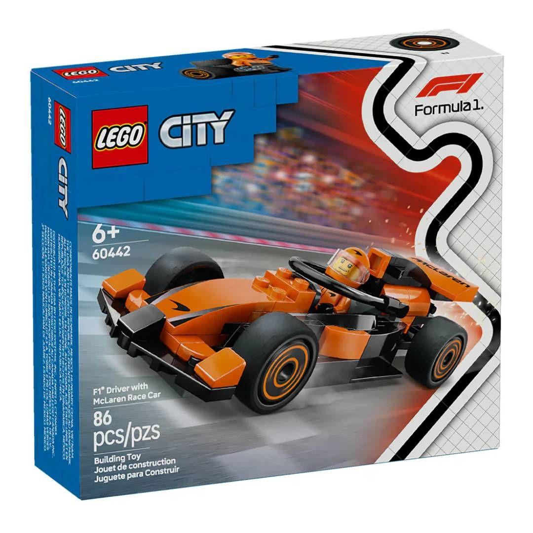 LEGO City: Piloto de F1 con Auto McLaren 60442-3