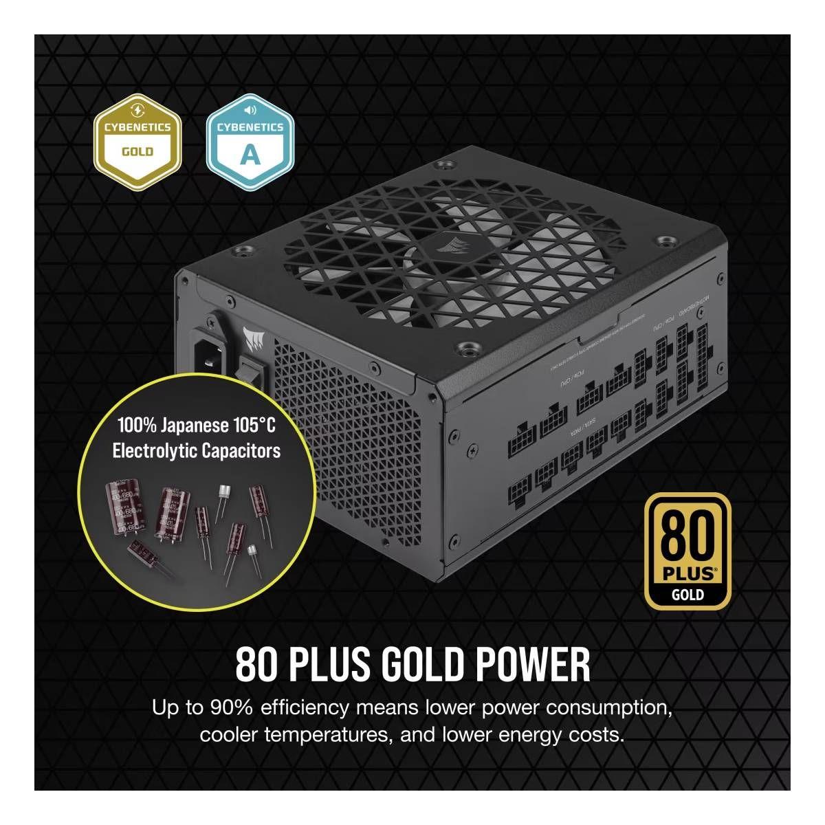 Fuente de Poder Corsair RM1200x SHIFT 80 PLUS Gold-1