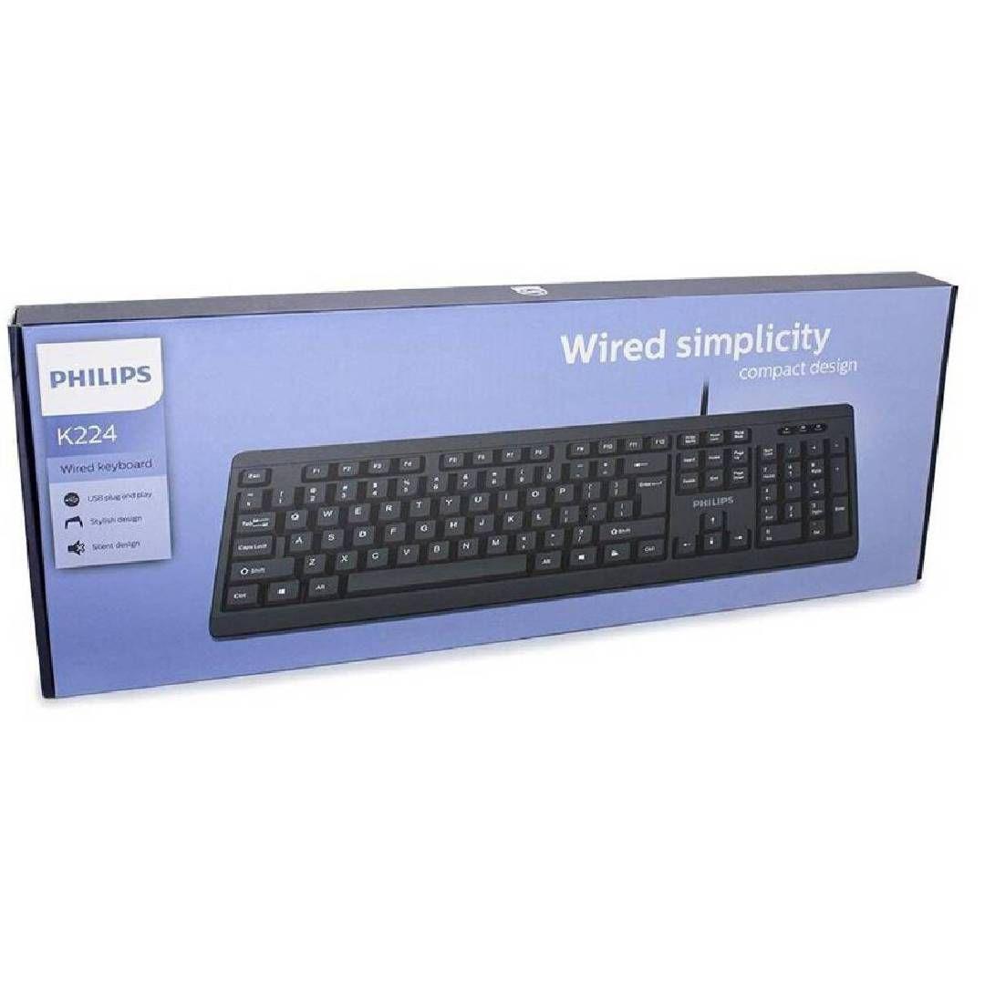 Teclado Usb Philips K224 -SPK6224-2