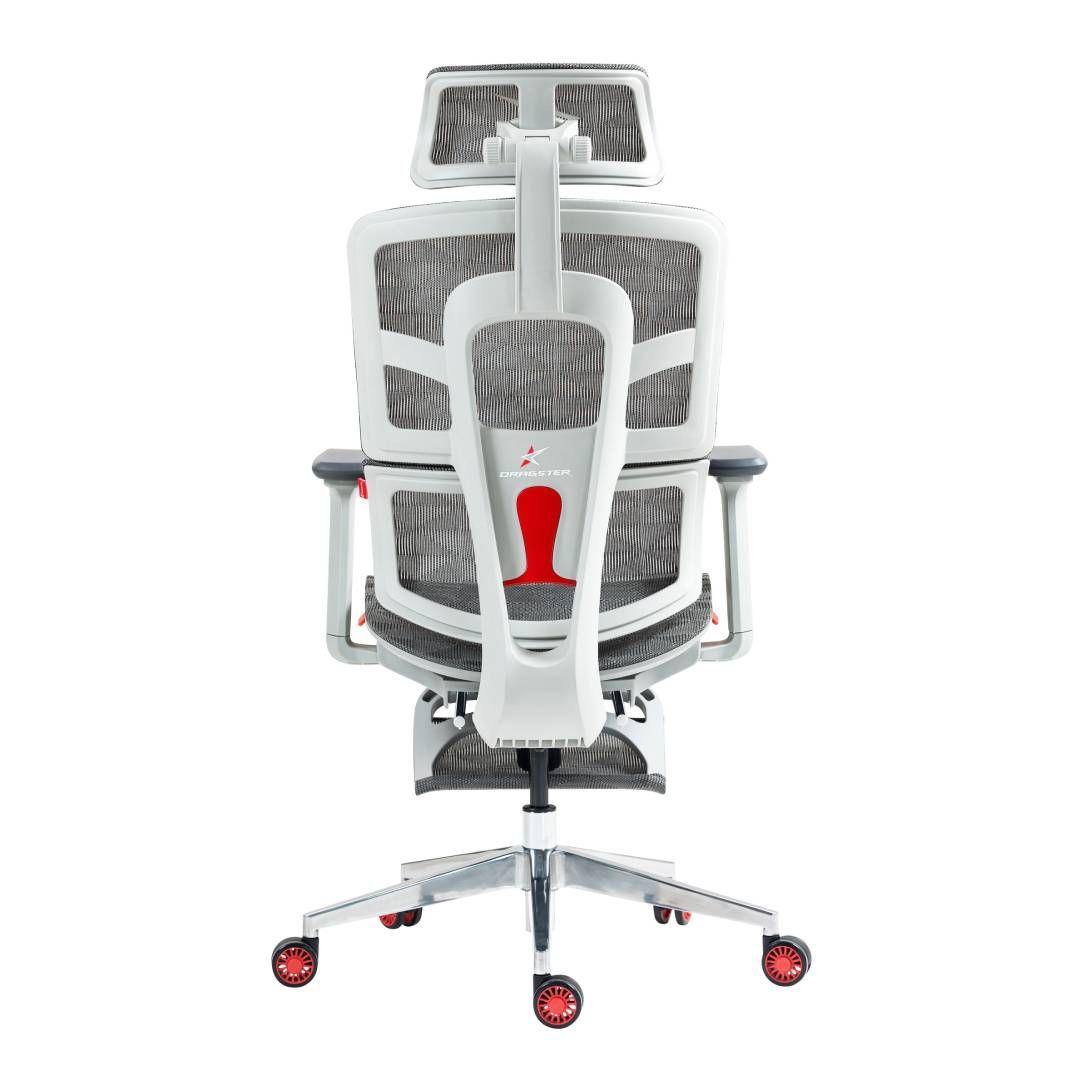 Silla Ergonómica DRAGSTER M4 TriMesh Gray-2