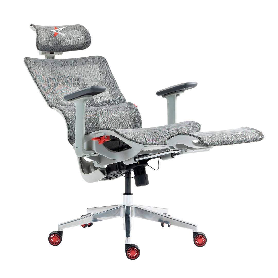 Silla Ergonómica DRAGSTER M4 TriMesh Gray-4