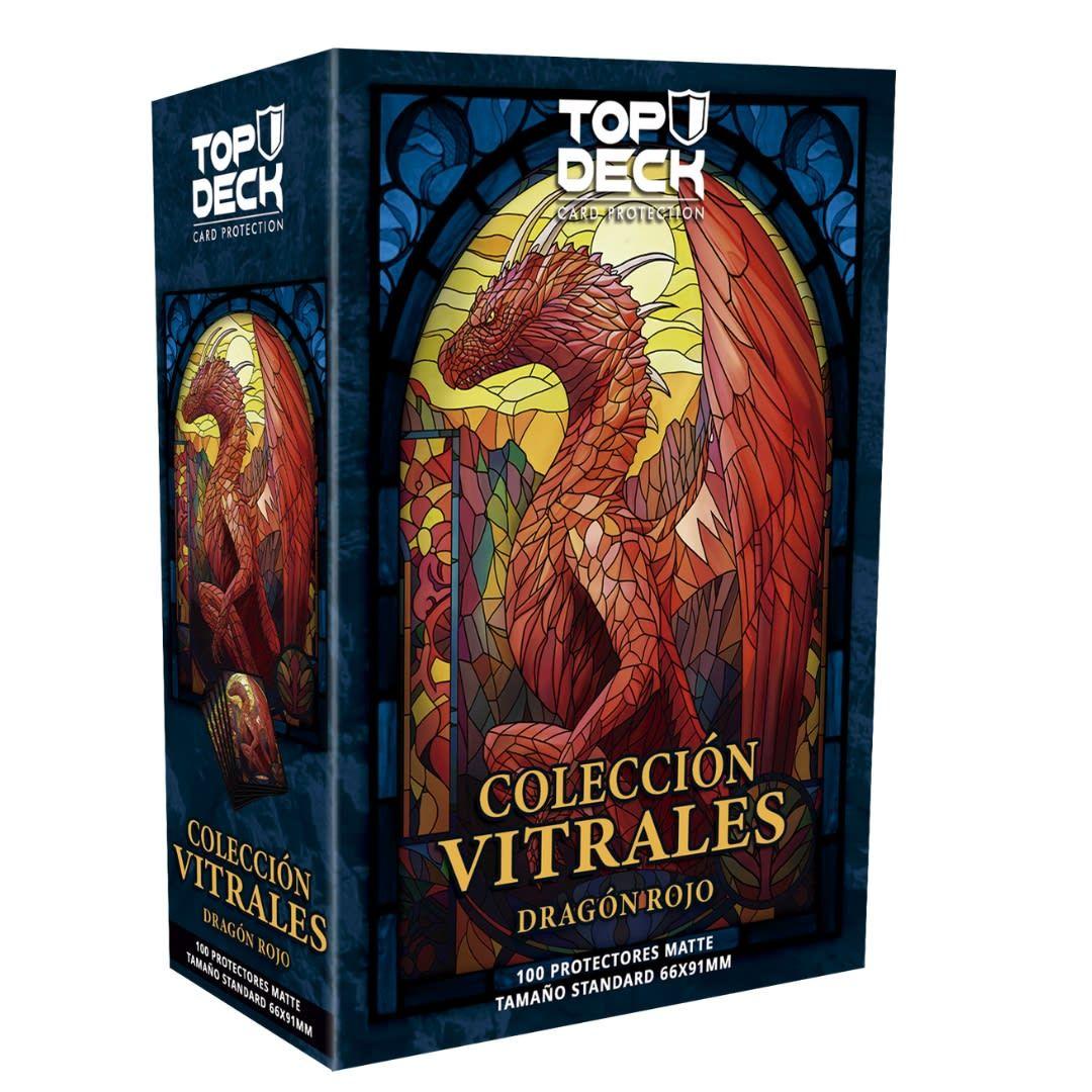 Protector Standard Colección Vitrales - Dragon Rojo-2