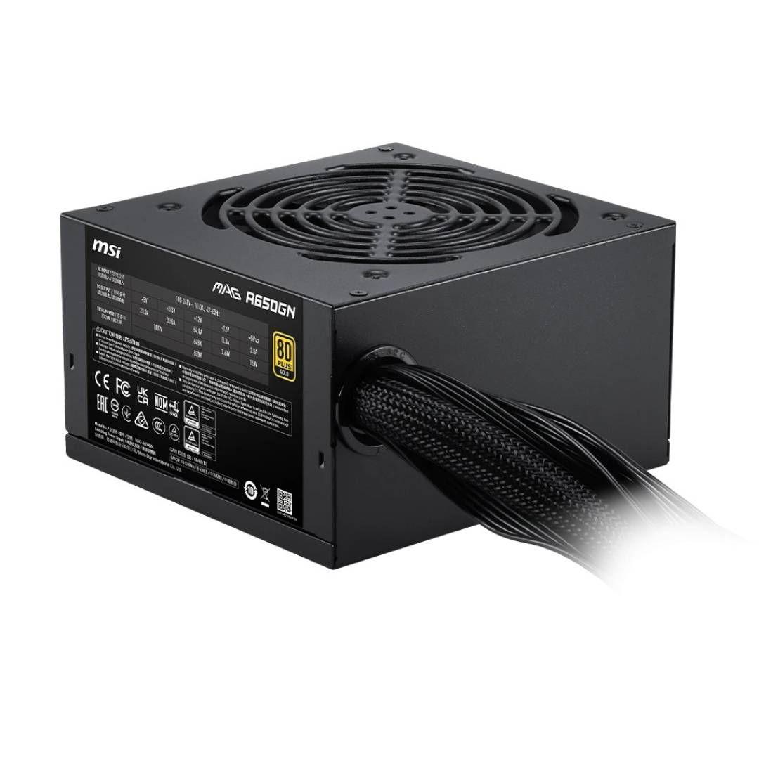 Fuente de Poder MSI MAG A650GN II 650W 80 Plus Gold-1