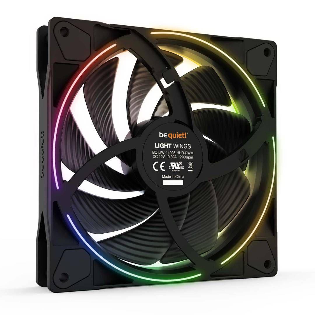 Ventilador be quiet! LIGHT WINGS 140mm PWM high-speed-2