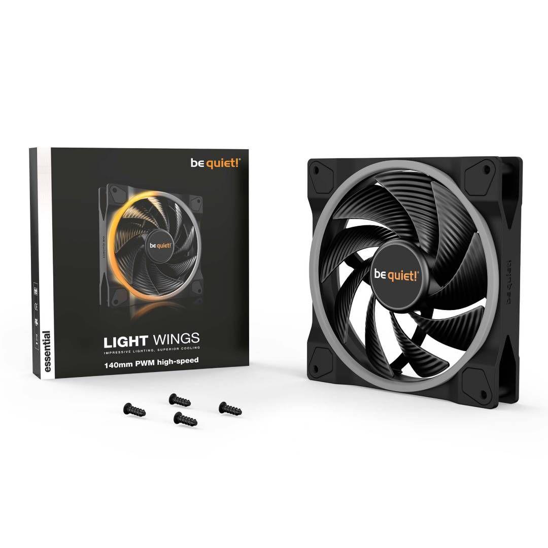 Ventilador be quiet! LIGHT WINGS 140mm PWM high-speed-3