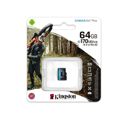 Tarjeta de Memoria Kingston Canvas Go! Plus microSDXC 64 GB-2