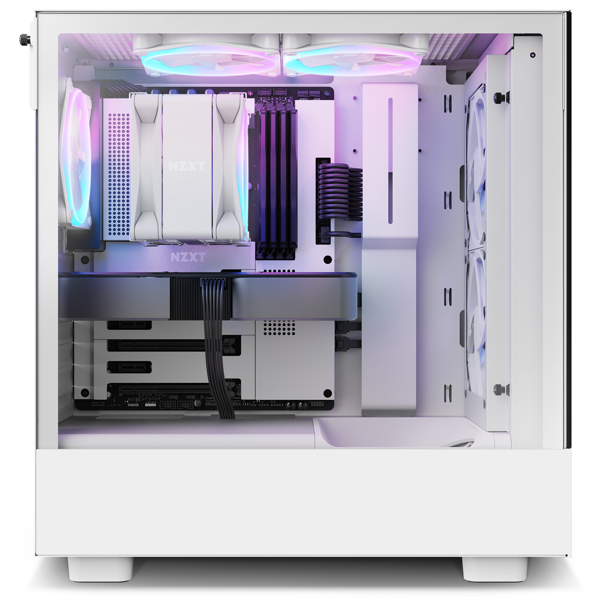 Disipador de CPU Nzxt T120 RGB White 120MM-3