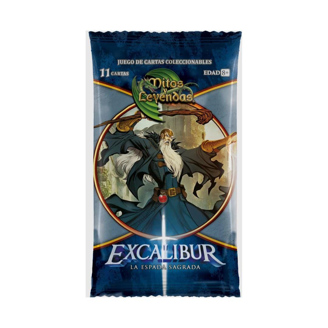 Pack 3 Display Excalibur Mitos Y Leyendas+Carta Promo Sarras-1