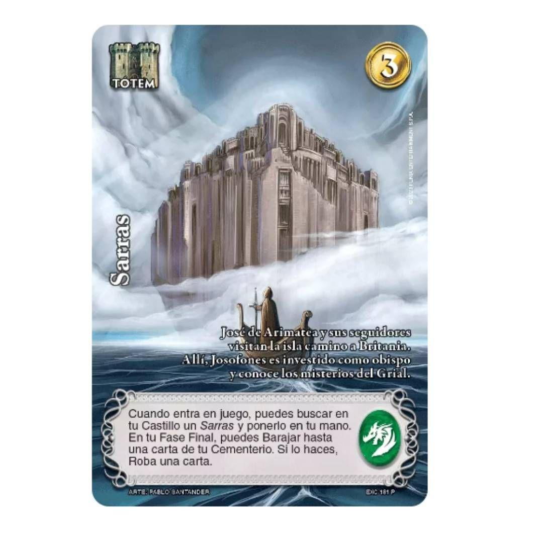 Pack 3 Display Excalibur Mitos Y Leyendas+Carta Promo Sarras-4