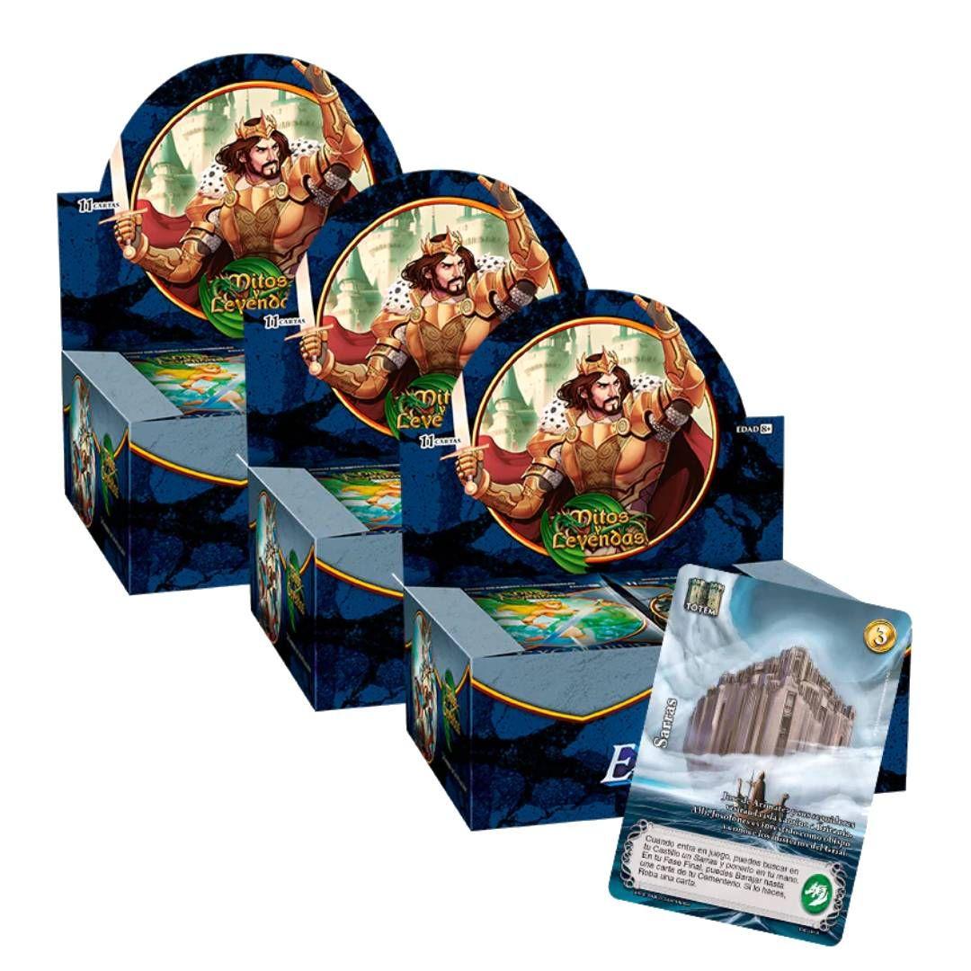 Display 24 Sobres Edicion Excalibur Mitos y Leyendas-4