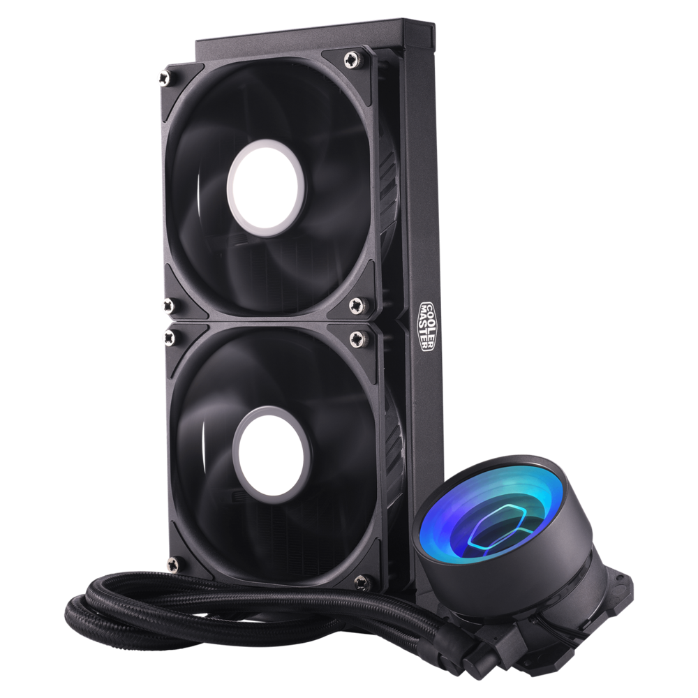 Refrigeración Liquida Aio Cooler Master Ml240 Mirror Rgb-3